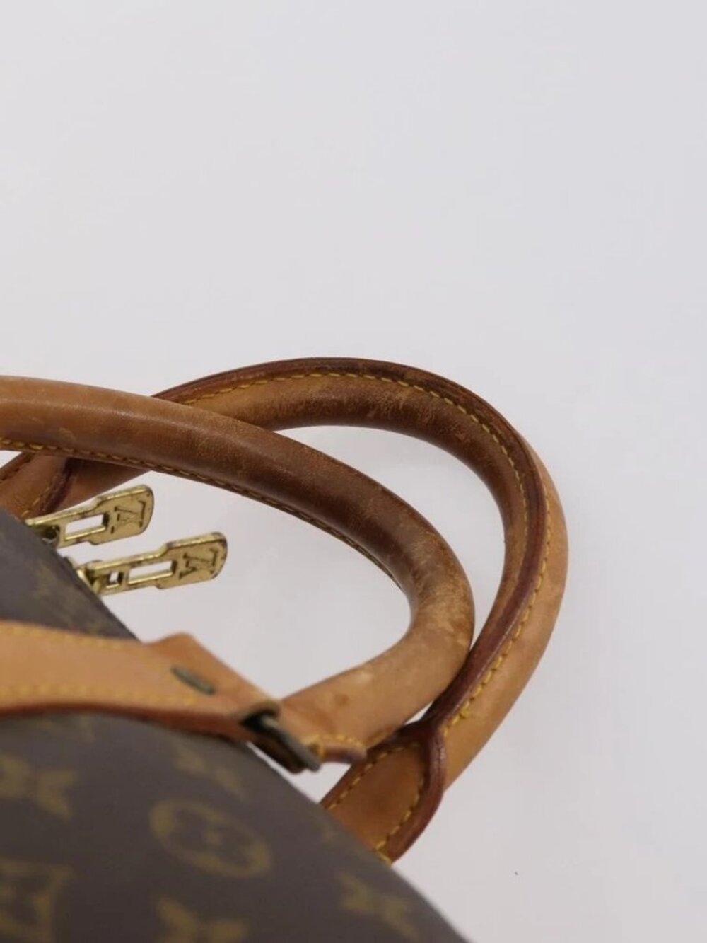 LOUIS VUITTON Monogram Keepall 55 Boston Bag M41424 LV Auth 147845 - Picture 10 of 15